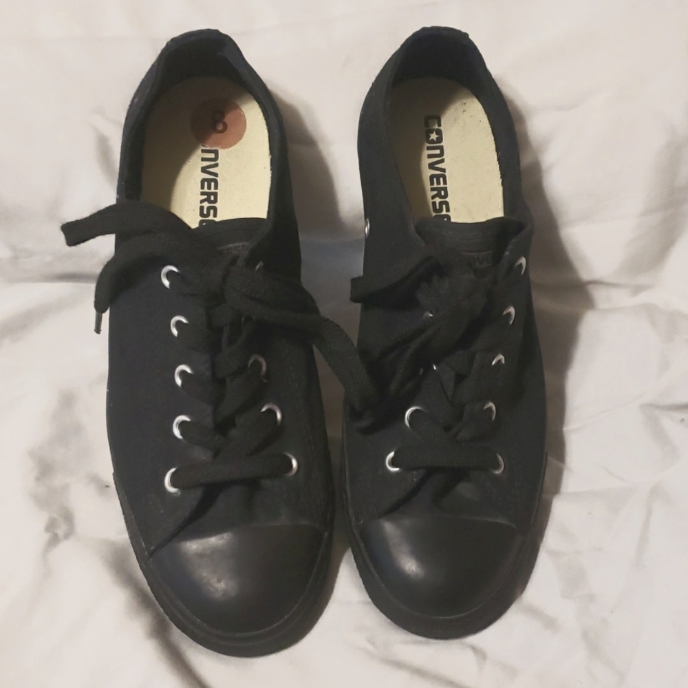 Converse womens black chuck taylor